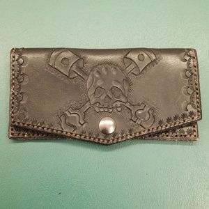 Hand made leather wallet